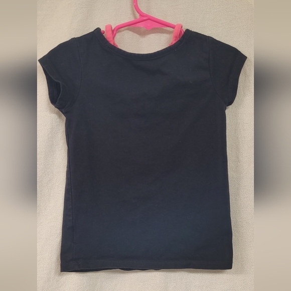 Girls 4T "I'm 2 Cute" black shirt, Summer Casual - Picture 3 of 6